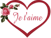 Je T'aime en forme de coeur